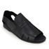 Sandália Masculina Couro Legítimo Preto