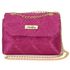 Clutch Feminina Pink Gliter 