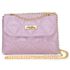 Clutch Feminina Rosa Gliter 