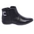 Bota Flat Feminina Rasteira Preto 