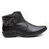 Bota Feminina Flat Rasteira Preto