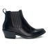 Bota Country Masculina Cano Curto Couro Legítimo Preto
