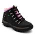 Bota Adventure Feminina Sintético Preto e Rosa