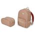 Kit Mochila e Necessaire Feminina Nude