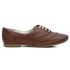 Sapato Oxford Feminino Couro Legítimo Chocolate