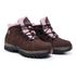 Bota Adventure Feminina Couro Legítimo Café-Rosa