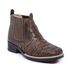 Botina Country Masculina Escamada Marrom