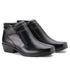 Bota Social Masculina Jungle Velcro Preto