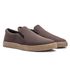 Hiate Slip On Casual Masculino em Lona Café