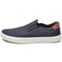 Tênis Slip On Masculino Casual Em Lona Marinho