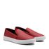 Slip On Feminino Casual Vermelho Dhaffy