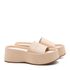 Tamanco Flatform Feminino Palha