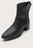Bota Feminina Western Preta Cano Médio Dhaffy