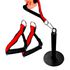 Suporte Sumô para Agachamento Com Manoplas Vermelho