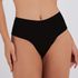 CALCINHA FIO DENTAL LATERAIS COMFORT PRETO