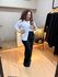 CALÇA FLAVIA PANTALONA - PRETA