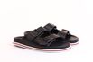 CHINELO MASCULINO SPRING PRETO COM DET. BORDÔ