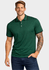 Camiseta Polo Masculina - Verde/Preto