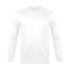 Camiseta Dryfit Manga Longa Básica Lisa Branca