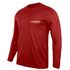 Camiseta Manga Longa Uniforme para Eletricista Vermelho