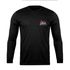 Camiseta Manga Longa Uniforme para Pedreiro Com TELEFONE preto