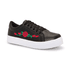 Tênis Siena Bordado Flor Dk Shoes Preto