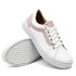 Tênis Casual Siena Dk Shoes Com Cadarço Branco Rose