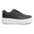 Tênis Casual Flat Form Amarrar Karen Preto