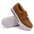 Tênis Slip On Dk Shoes Sola Listra Pérola Caramelo
