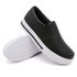 Tênis Slip On Liso Lista Sola Dk Shoes Preto