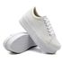 Tênis Cadarços Dk Shoes Siena Flat Form Branco