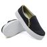 Tênis Infantil Slip On Dk Zíper Jeans Escuro