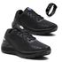 Combo 2 Pares Tênis Para Treino Esportivo Masculino Confortável Lançamento + Relógio