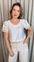 Blusa Feminina Bordada Delicada - Branca Cod 536