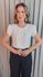 Blusa Feminina Poa Manguinha - Branco - Cod 528