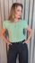 Blusa Feminina Poa Manguinha - Verde - Cod 528