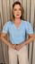 Blusa Feminina Em Lese Bordada - Azul - Cod 531