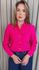 Camisa Feminina Manga Longa Bordada Lese Coração - Pink - Cod: 532