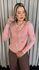 Blusa Feminina Manga Longa Laço - Rosa - Cod 278