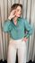 Camisa Feminina Manga Longa Lisa - Verde - Cod: 502