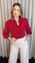 Camisa Feminina Manga Longa Lisa - Marsala - Cod: 502