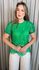 Blusa Feminina Em Lese Bordada Delicada - Verde Cod 500
