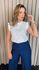 Blusa Feminina Em Lese 3D Delicada - Branca - Cod 329