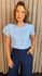 Blusa Feminina Em Lese Delicada - Azul - Cod 328