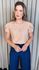 Blusa Feminina Em Lese Delicada - Nude - Cod 328
