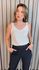 Blusa Feminina Clássica Em Poá - Branca - Cod 318