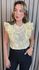 Blusa Feminina Delicada Bordada - Amarela - Cod 312