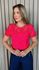 Blusa Feminina Delicada Guipir - Pink - Cod 307