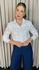 Camisa Feminina Em Lese 3D - Cod: 310 - Branca
