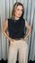 Blusa Feminina Clasica Em Poa Delicada - Preto - Cod 292